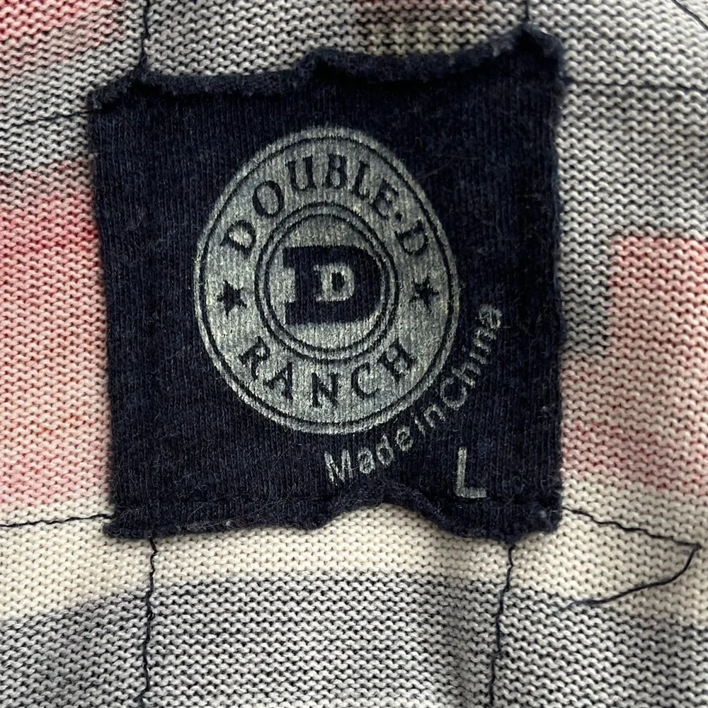 Double D Ranch Navy, Red & Cream Aztec Stripe Maxi Dress - Picture 8 of 8